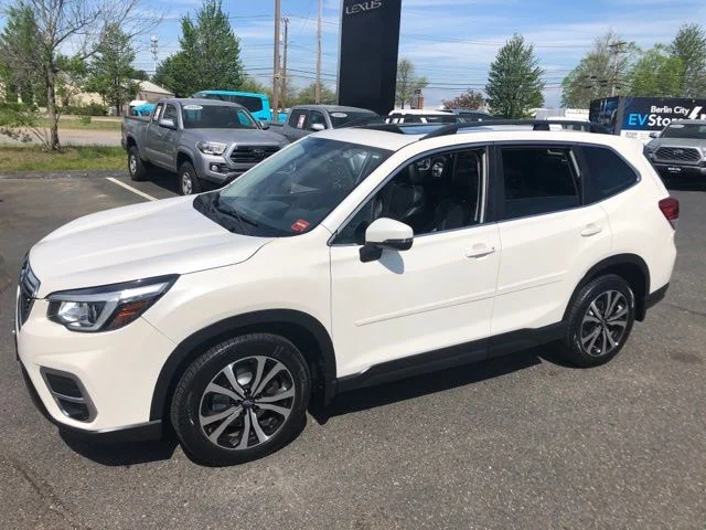 Used 2019 Crystal White Pearl Subaru Limited image 36