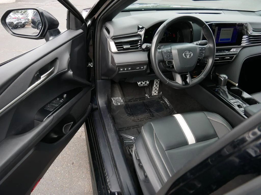 Certified Used 2025 Black Toyota SE image 10