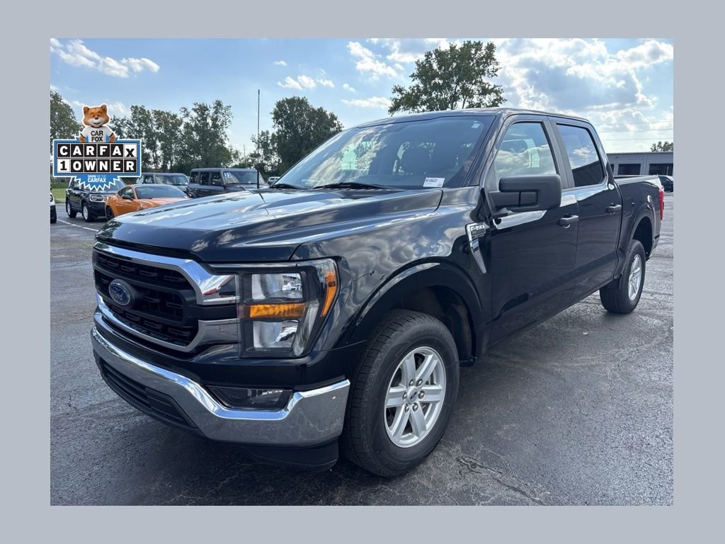Used 2023 Black Ford XLT image 1