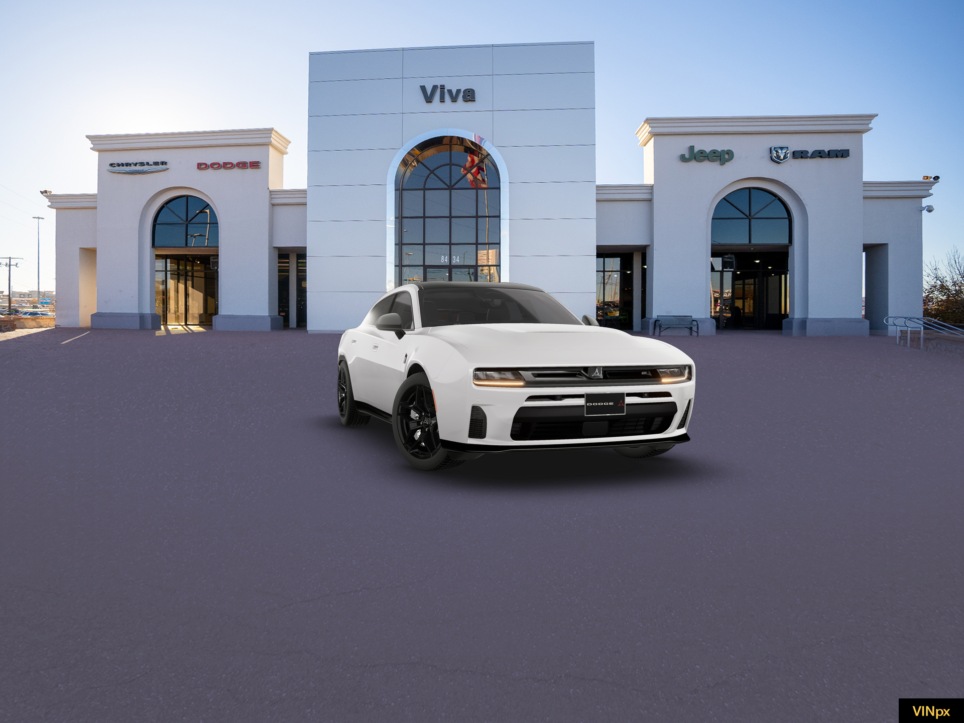 New 2026 White Knuckle Exterior Paint Dodge Scat Pack image 16