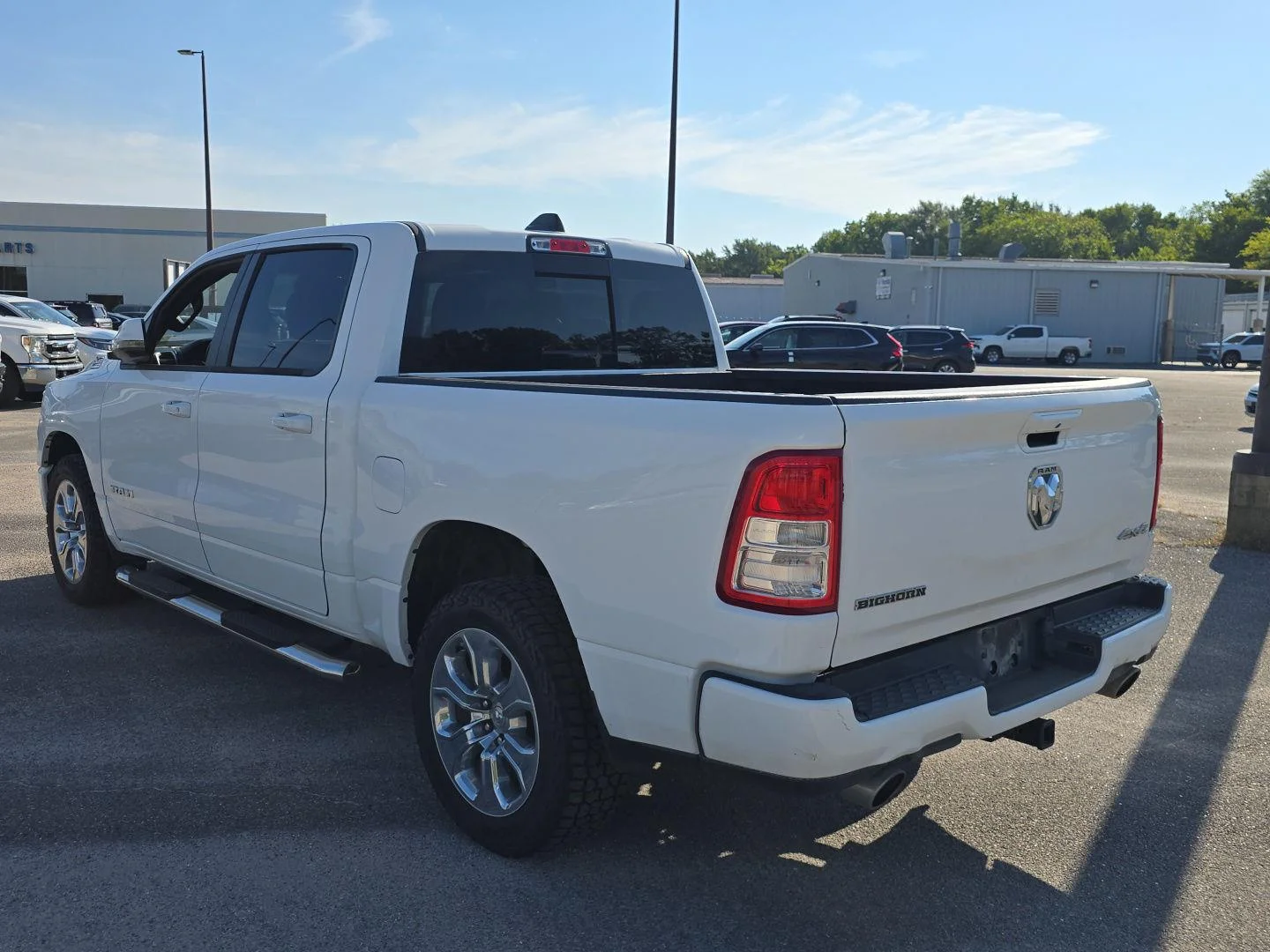 Used 2024 Bright White Clearcoat Ram Big Horn image 6