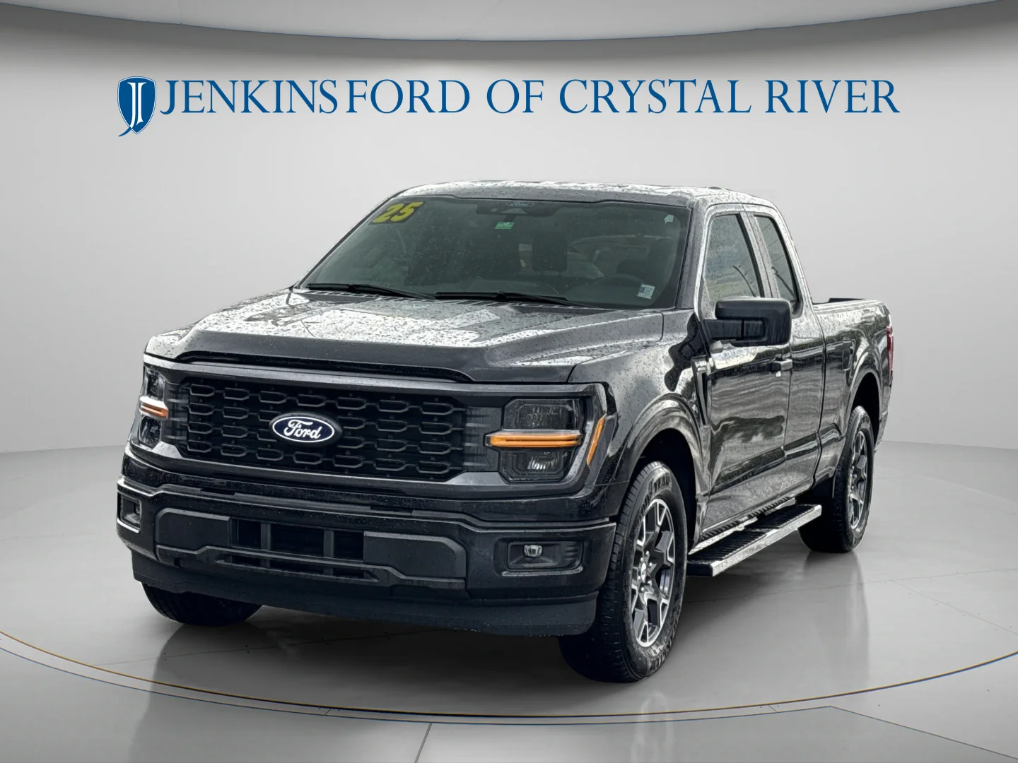 Used 2025 Agate Black Metallic Ford STX image 11
