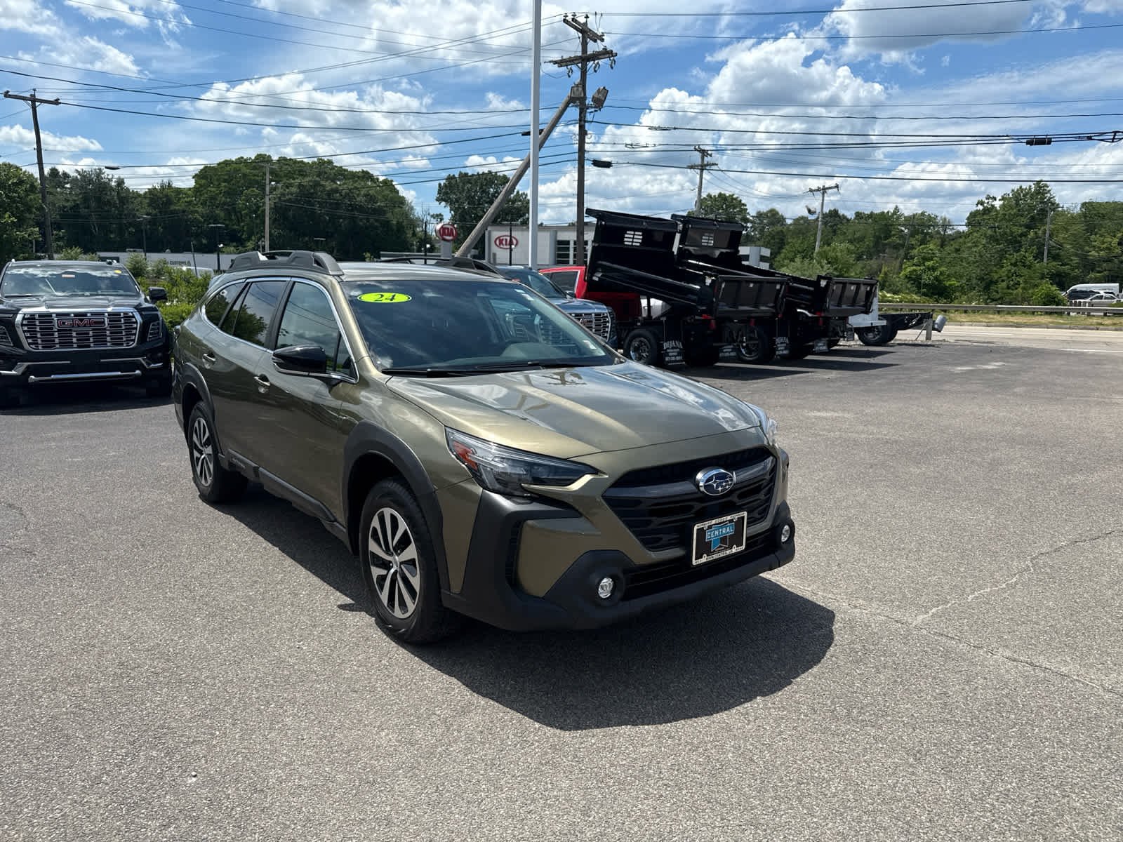 Used 2024 Green Subaru Premium image 7