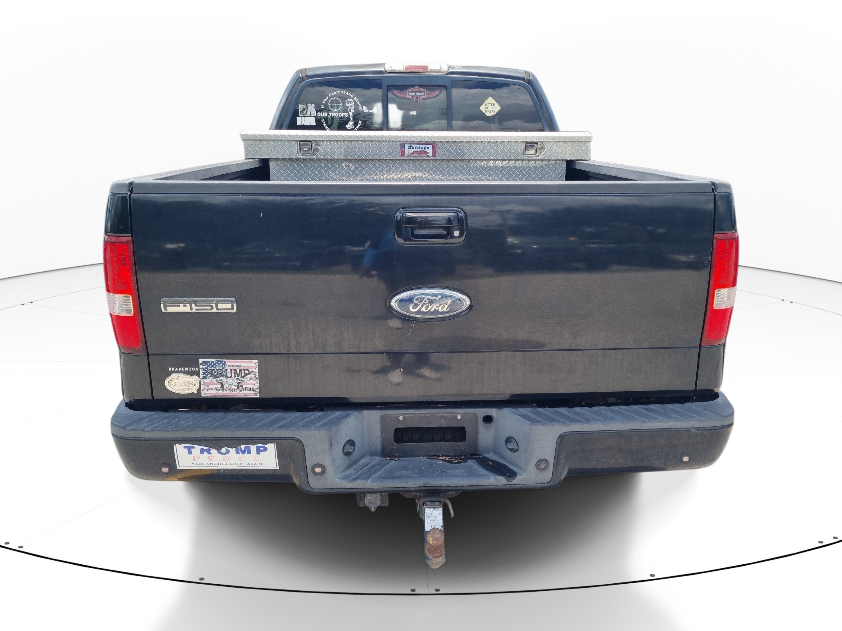 Used 2007 Black Clearcoat Ford XLT image 8