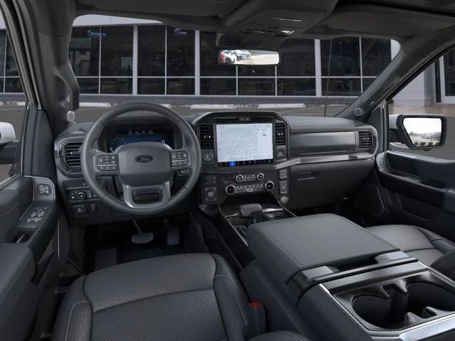 New 2026 Star White Metallic Tri-Coat Ford Lariat image 9