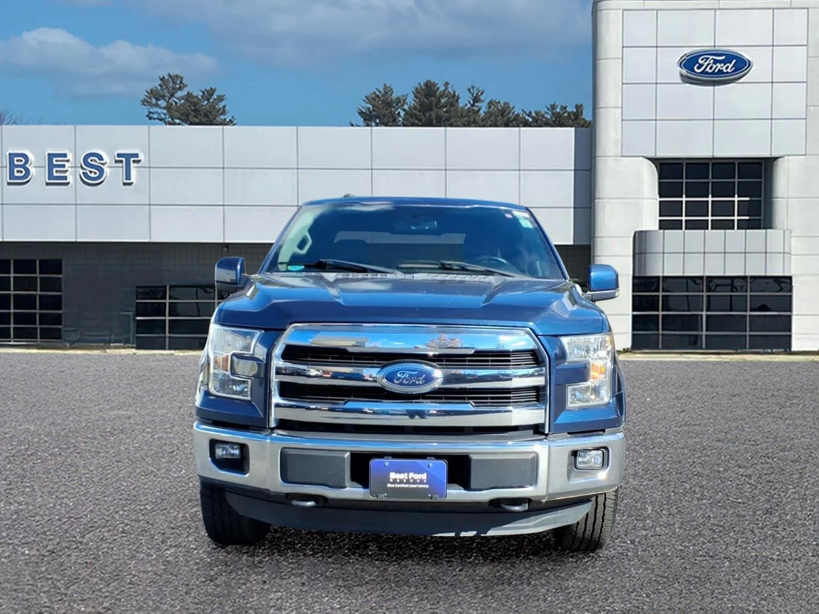 Used 2016 Blue Jeans Metallic Ford Lariat image 10