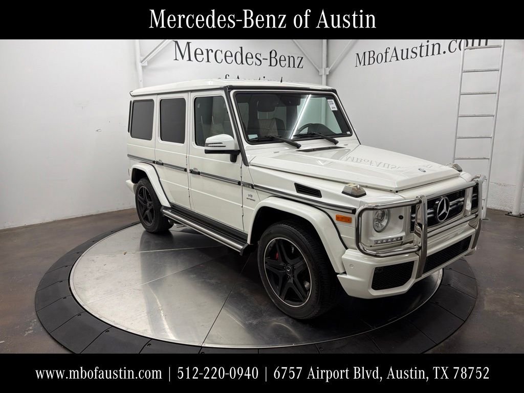 Used 2016 White Mercedes-Benz G 63 AMG® image 1