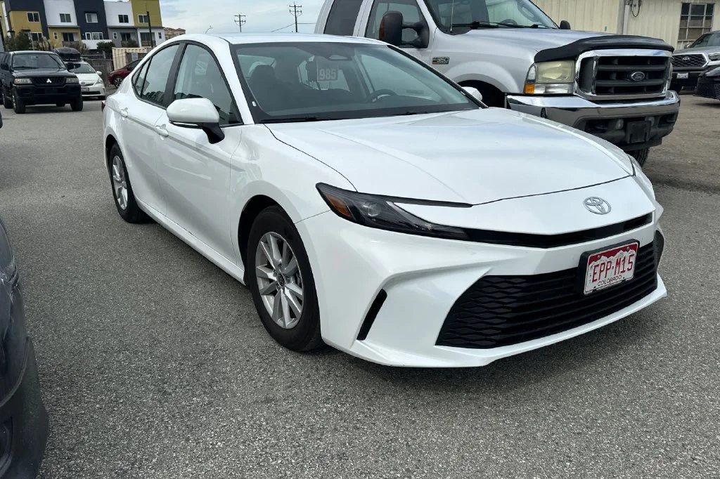 Certified Used 2026 White Toyota LE image 2