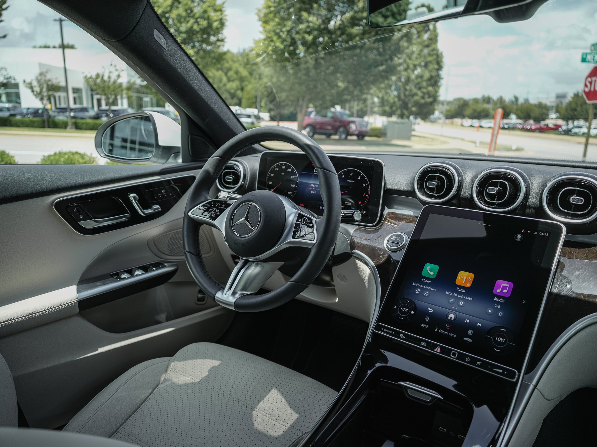 Certified Used 2025 Polar White Mercedes-Benz C 300 image 19