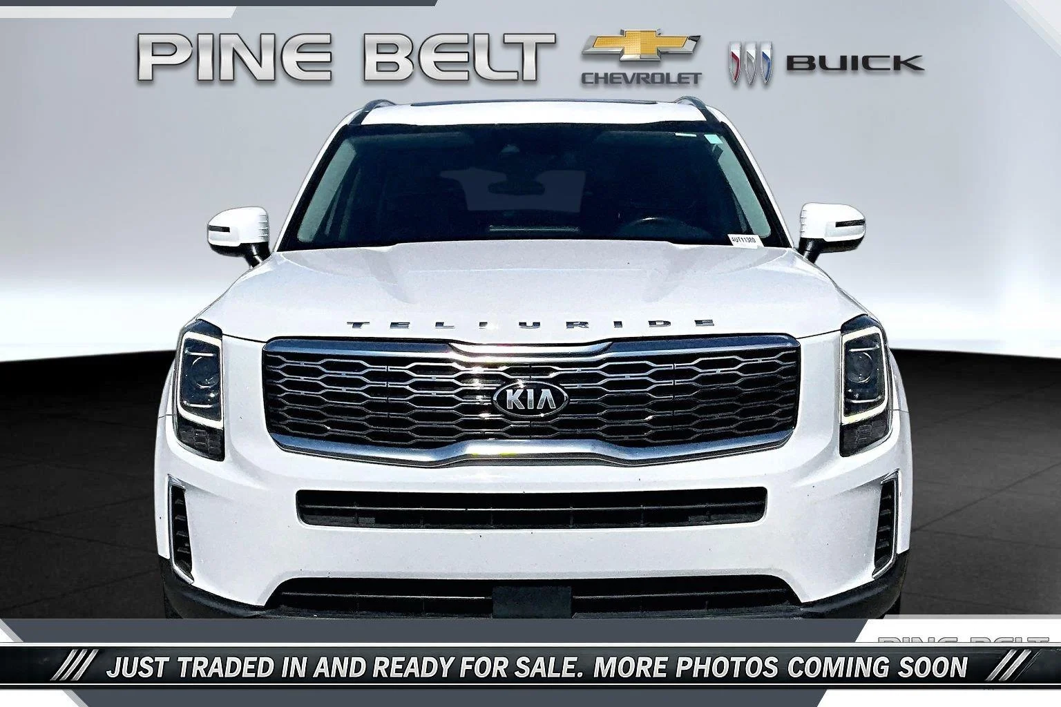 Used 2021 Glacial White Pearl Kia S image 3