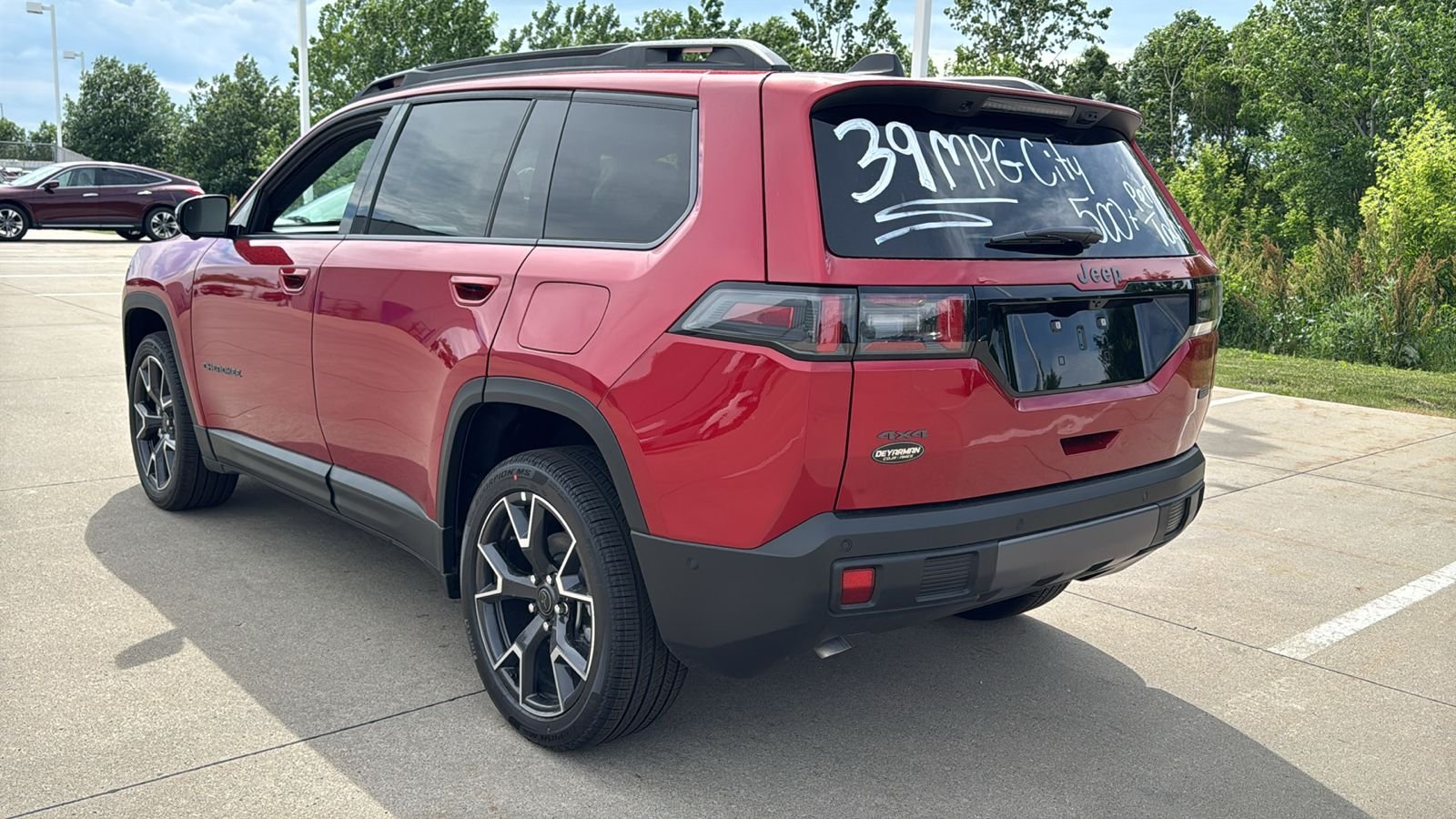 New 2026 Red Hot Pearl-Coat Exterior Paint Jeep Overland image 9