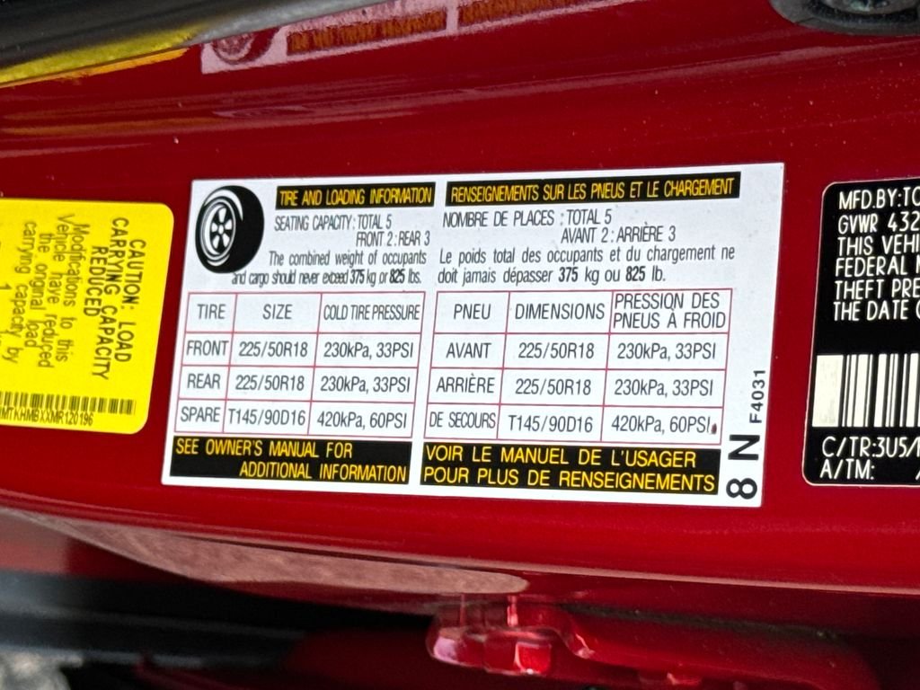 Used 2021 Red Toyota XLE image 46