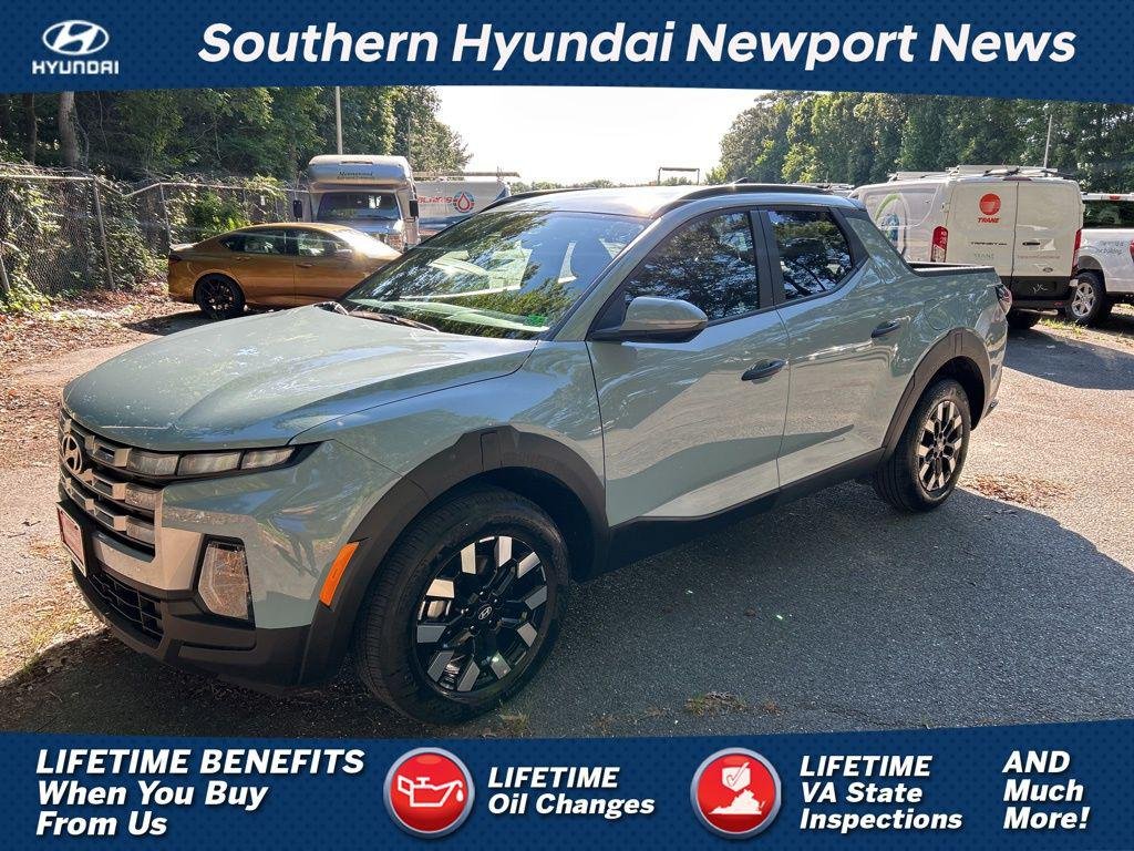 New 2026 Blue Hyundai SEL AWD image 1