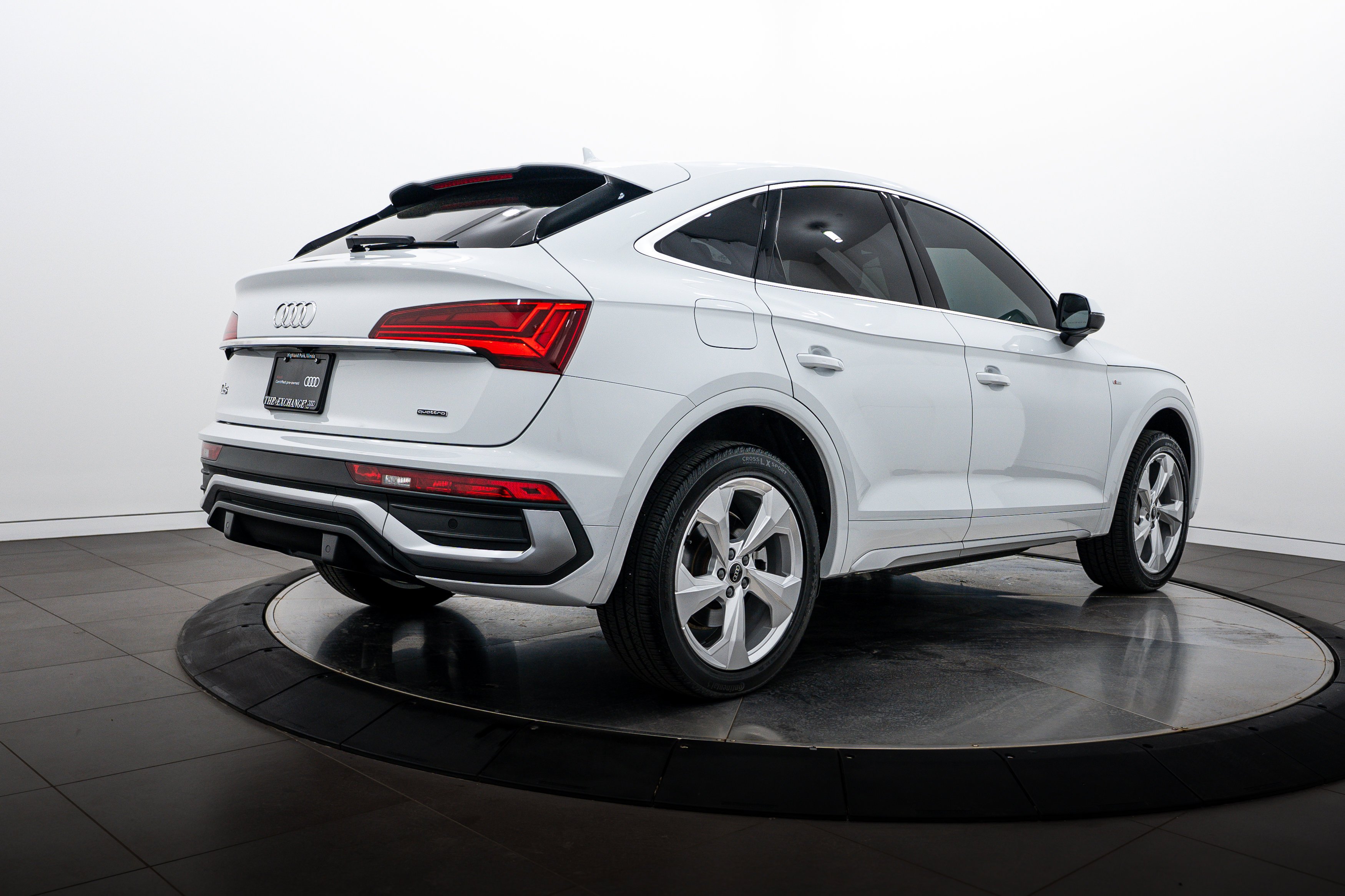 Certified Used 2024 Glacier White Metallic Audi S line Premium Plus image 4