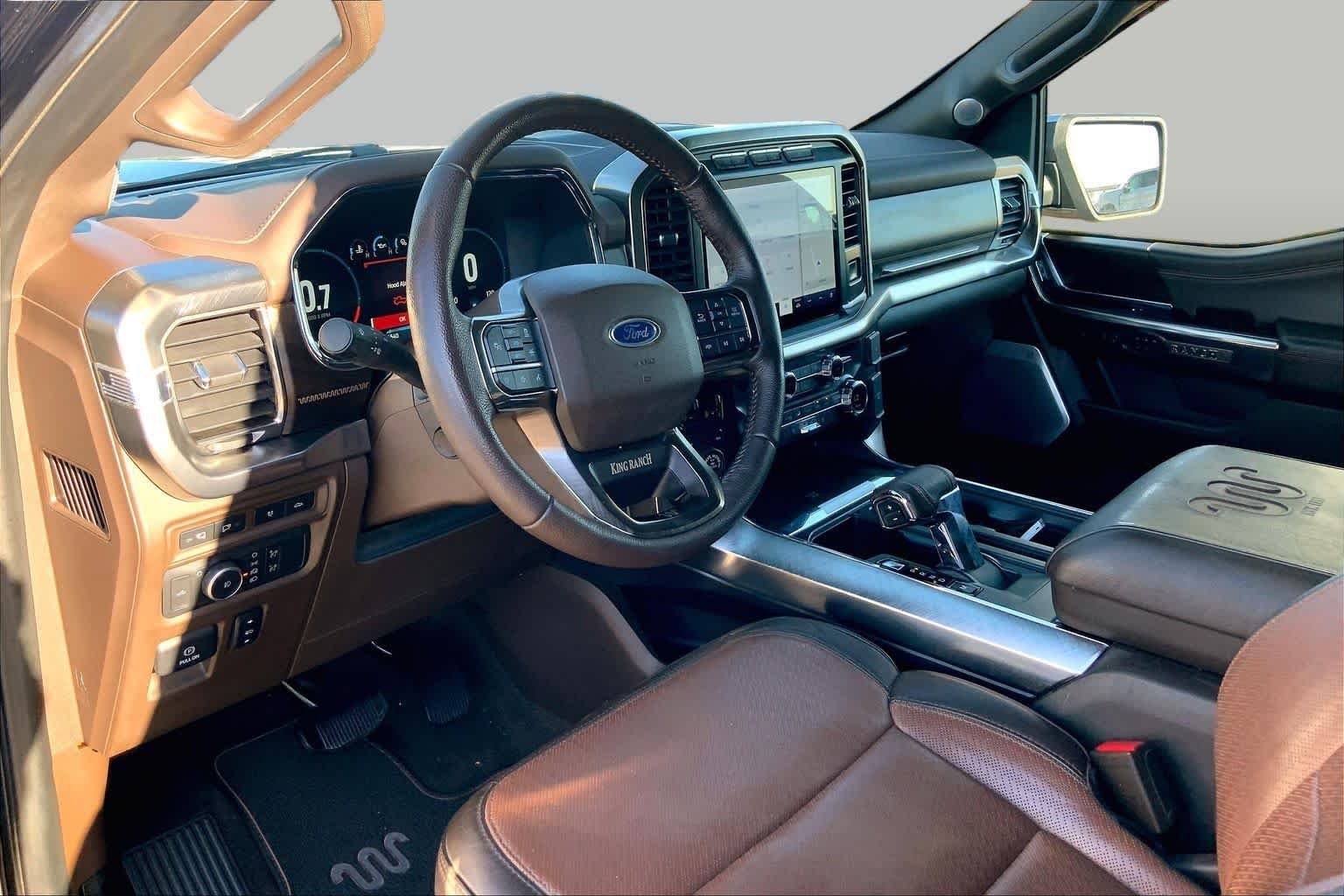 Used 2021 Agate Black Metallic Ford King Ranch image 17