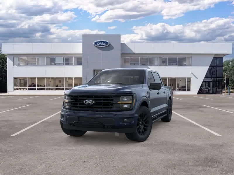 New 2026 Antimatter Blue Metallic Ford XLT image 2