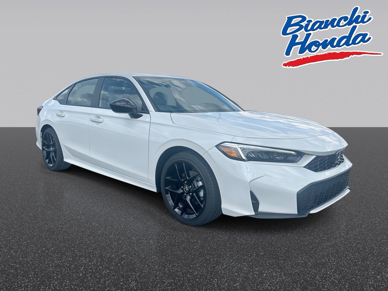 New 2026 Platinum White Pearl Honda 2WD Sport Hybrid image 1