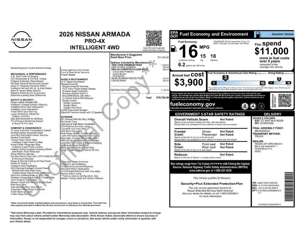 2026 Nissan Armada PRO-4X - Photo 34