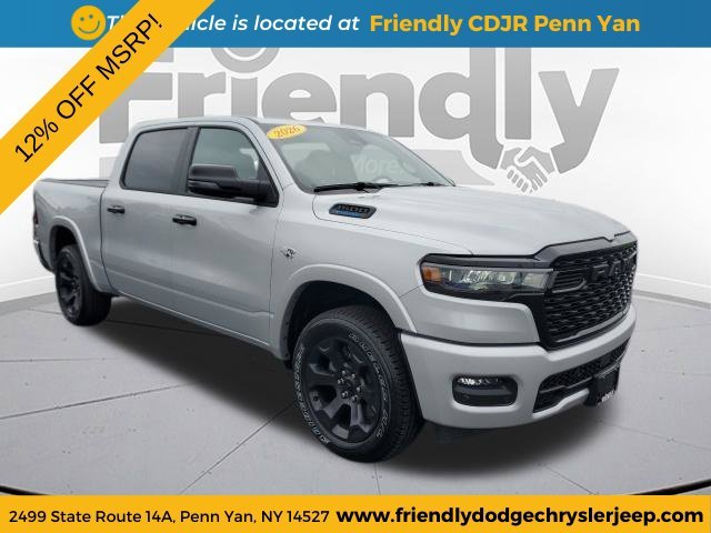 New 2026 Silver Zynith Exterior Paint RAM Big Horn/Lone Star image 7