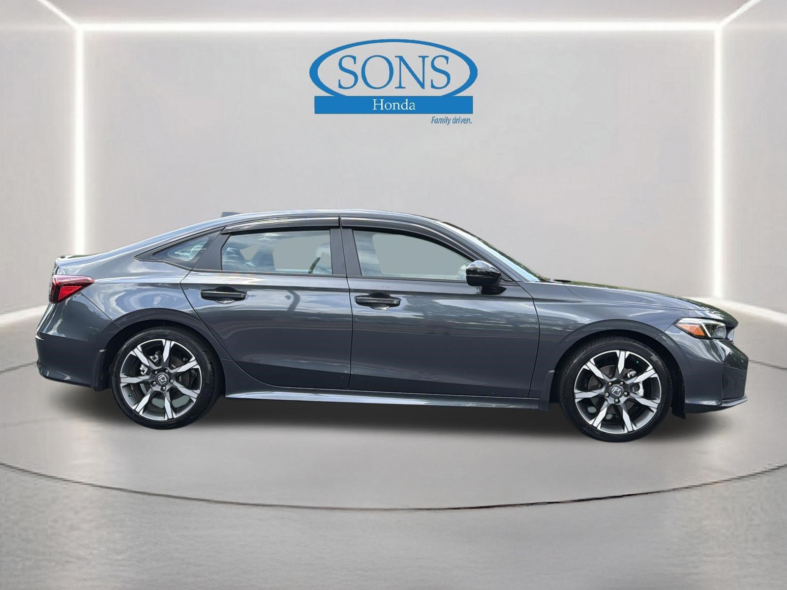 Certified Used 2025 Meteorite Gray Metallic Honda 4D HYBRID SPORT TOURING image 62
