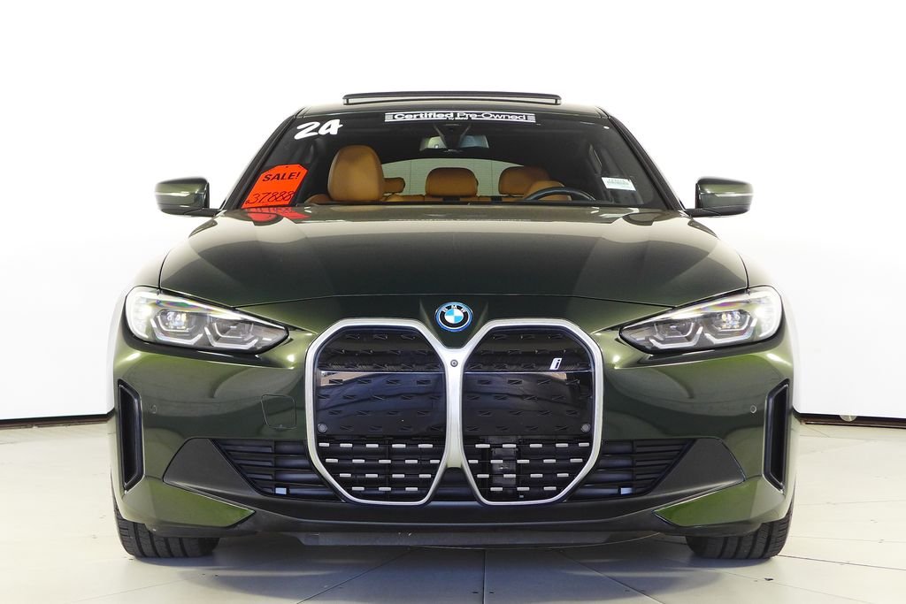 Certified Used 2024 San Remo Green Metallic BMW eDrive40 image 3