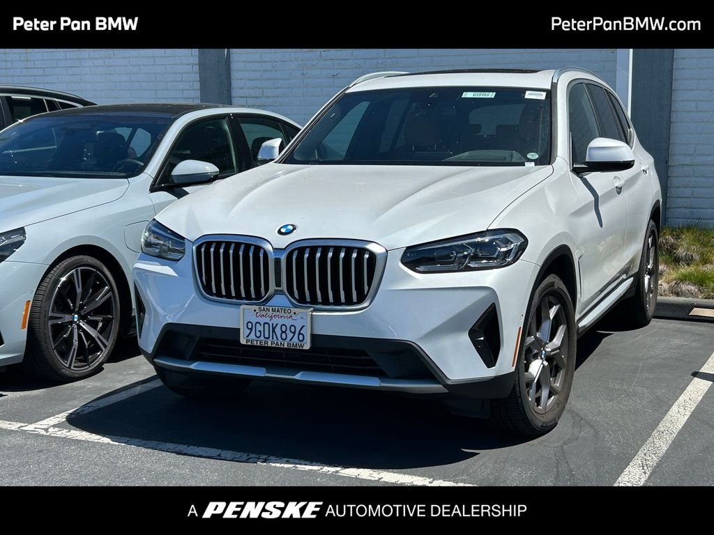 Certified Used 2023 White Metallic BMW xDrive30i image 1
