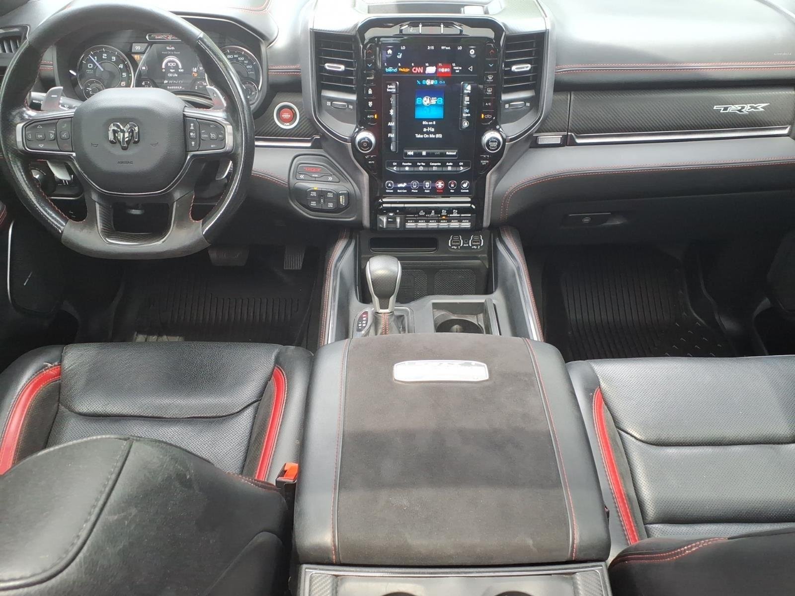 Used 2021 Diamond Black Crystal Pearlcoat Ram TRX image 11