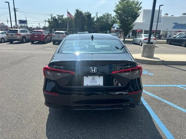 Certified Used 2023 Crystal Black Pearl Honda Sport image 7