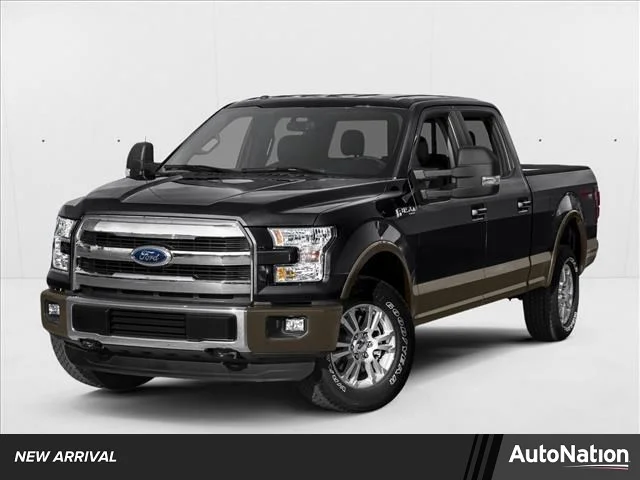 Used 2017 Shadow Black Ford Lariat image 1