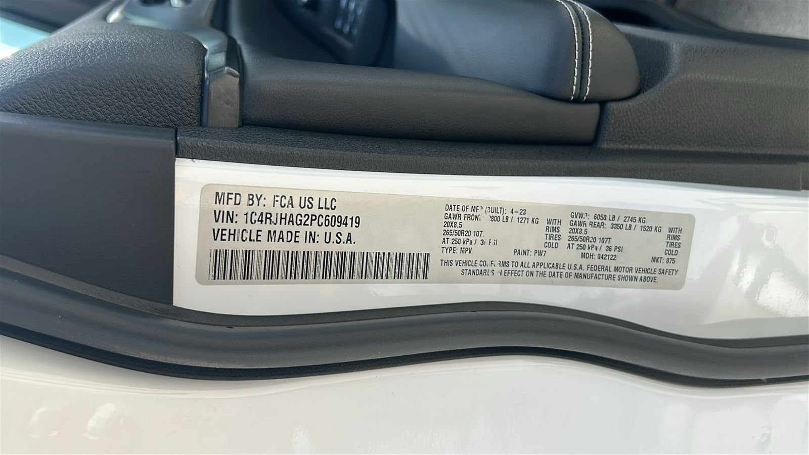 Certified Used 2023 White Jeep Altitude X image 31