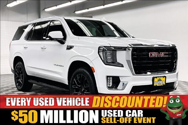 Used 2022 Summit White GMC SLE image 1