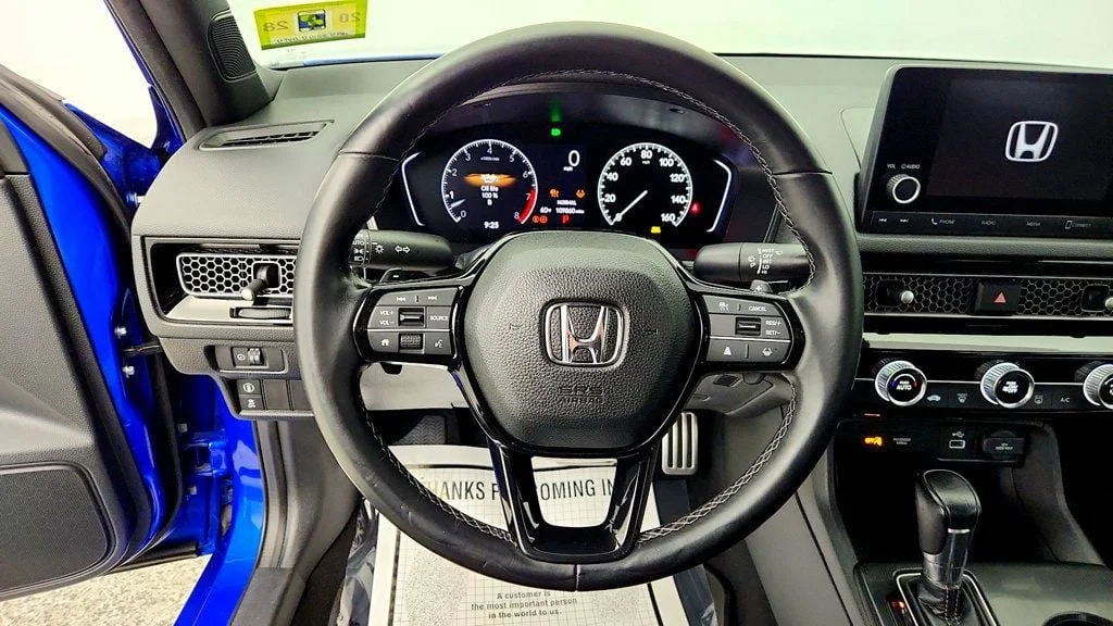 Used 2022 Aegean Blue Metallic Honda Sport CVT image 14