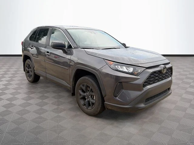 Certified Used 2022 Magnetic Gray Metallic Toyota LE image 1
