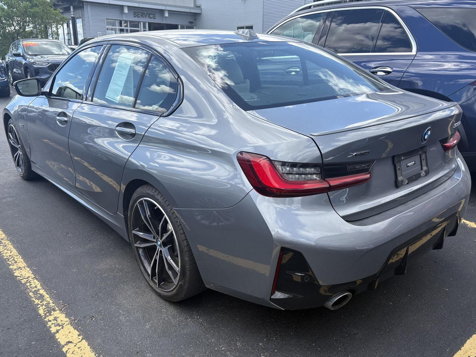 Used 2023 Skyscraper Grey Metallic BMW 330e xDrive image 4