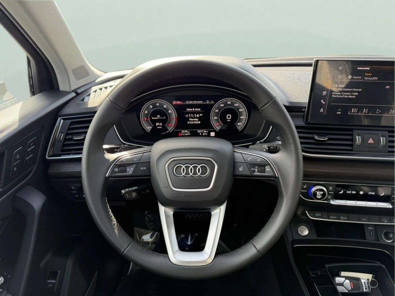 Certified Used 2025 Florett Silver Metallic Audi S line Premium Plus image 10