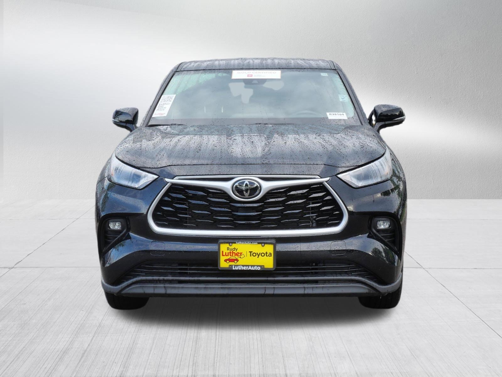 Certified 2024 Toyota Highlander LE with VIN 5TDKDRBH0RS547221 for sale in Golden Valley, Minnesota