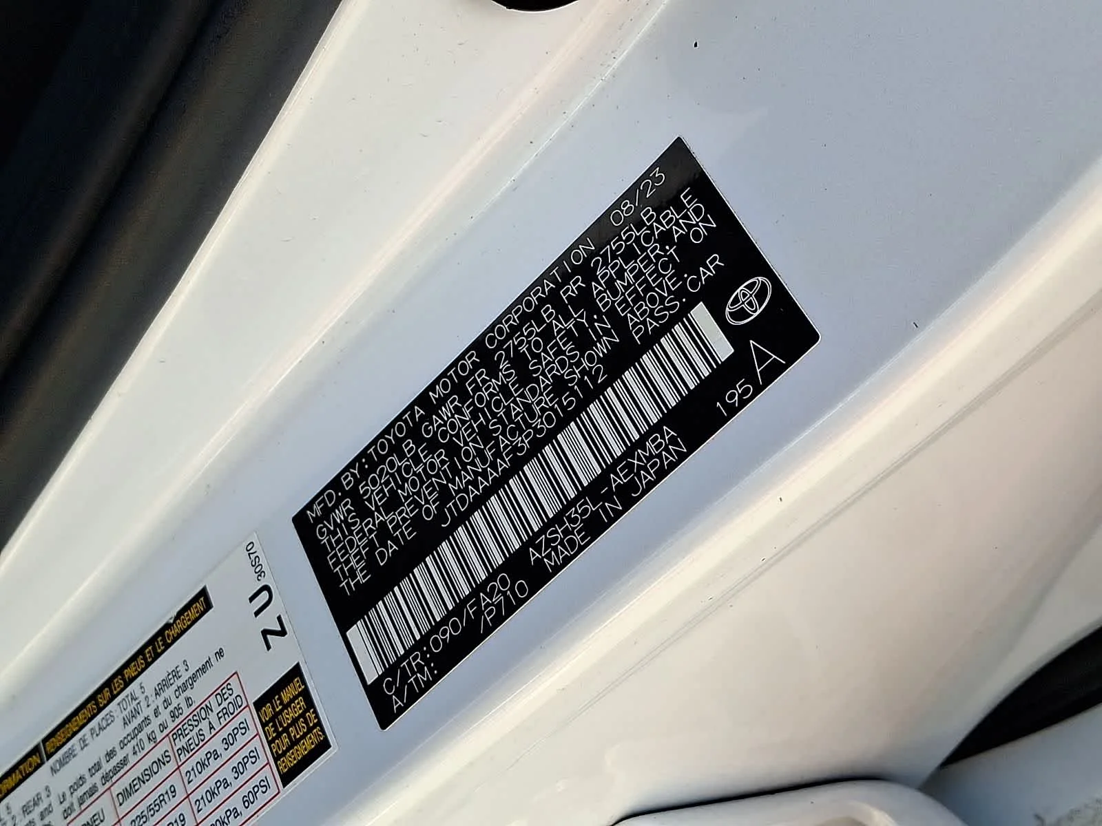 Certified Used 2023 Oxygen White Toyota XLE image 31