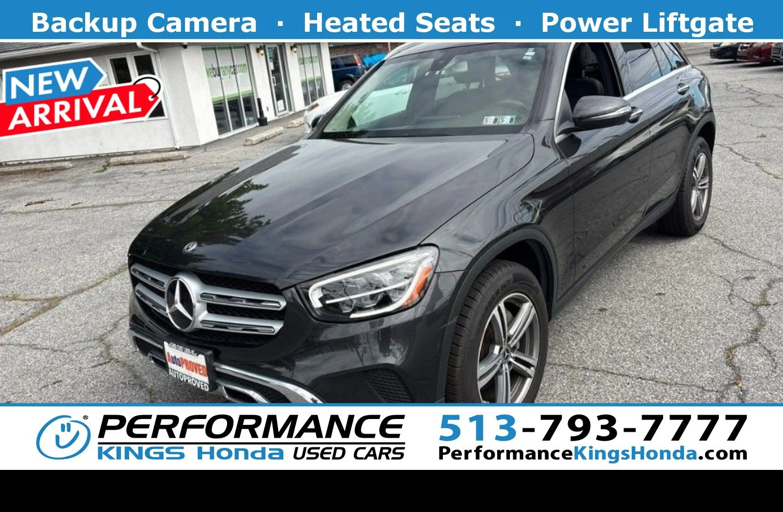 Used 2020 Black Mercedes-Benz GLC 300 image 1