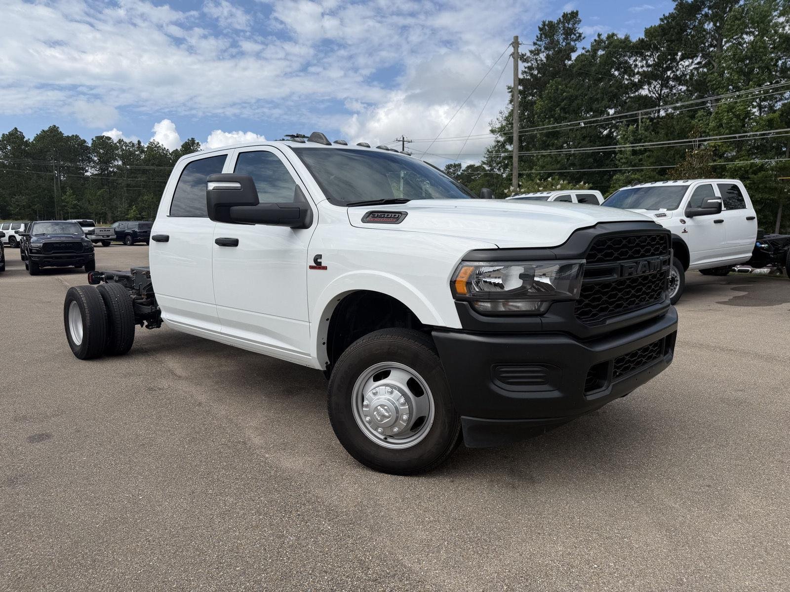 Used 2024 Bright White Clearcoat Ram Tradesman image 3
