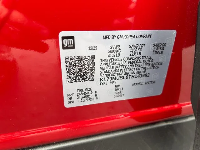 New 2026 Apex Red Chevrolet RS image 29
