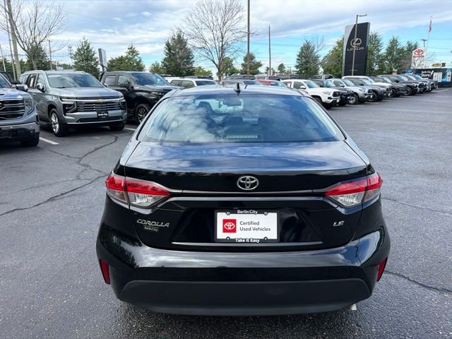 Certified Used 2024 Midnight Black Metallic Toyota LE image 5