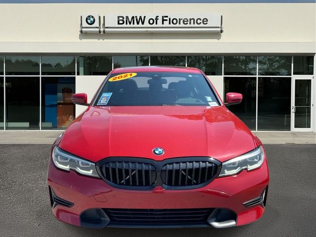 Used 2021 Red BMW 330i image 2
