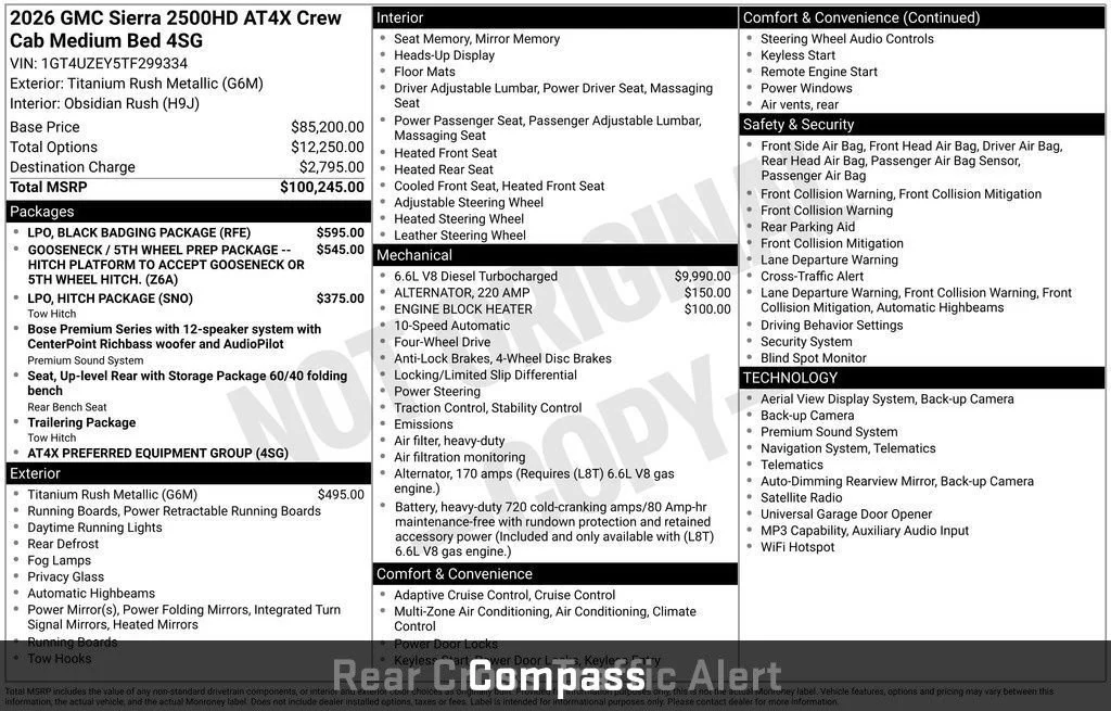 2026 GMC Sierra 2500HD AT4X - Photo 62