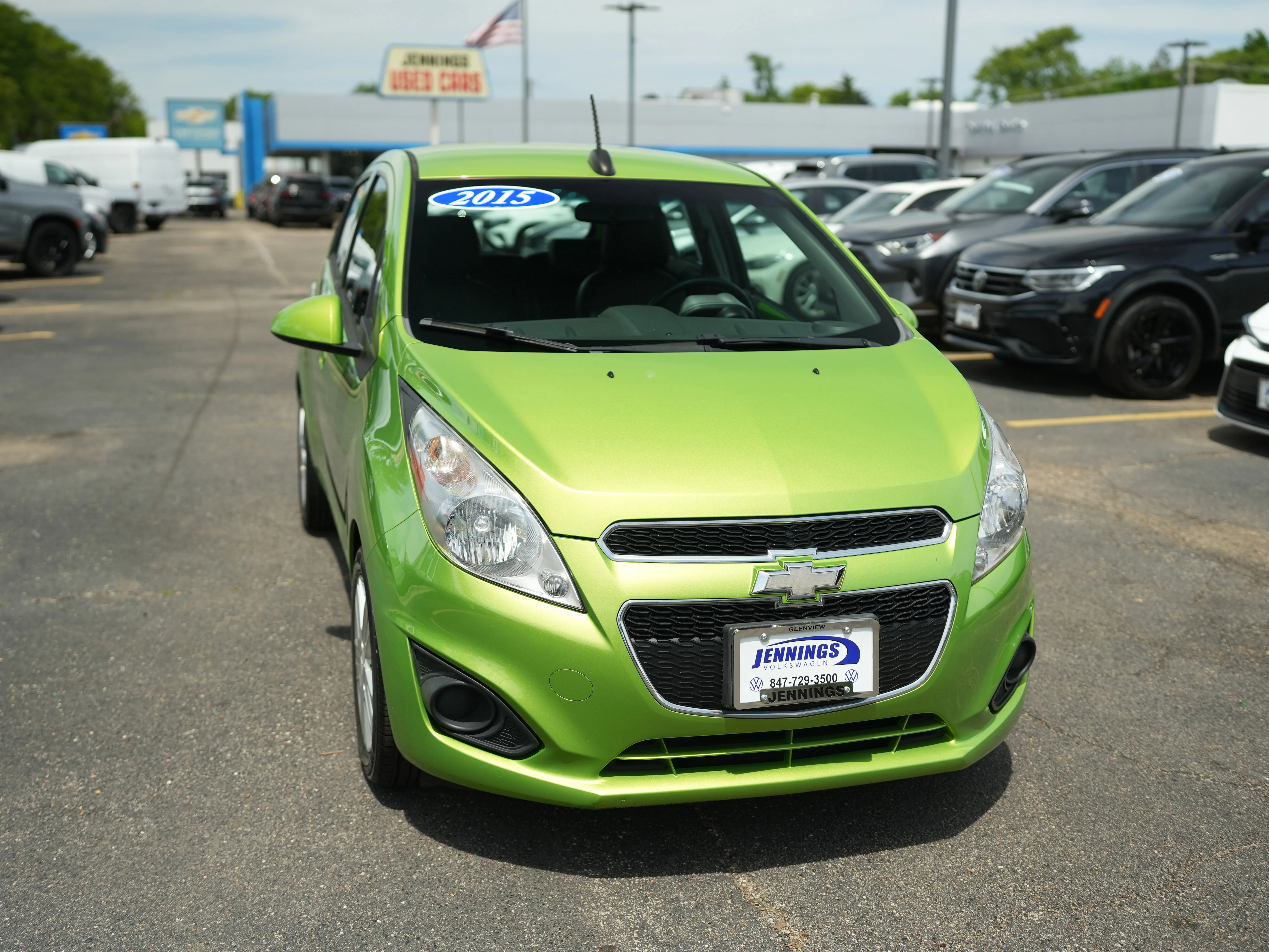 Used 2015 Chevrolet Spark 1LT with VIN KL8CD6S98FC795069 for sale in Glenview, IL