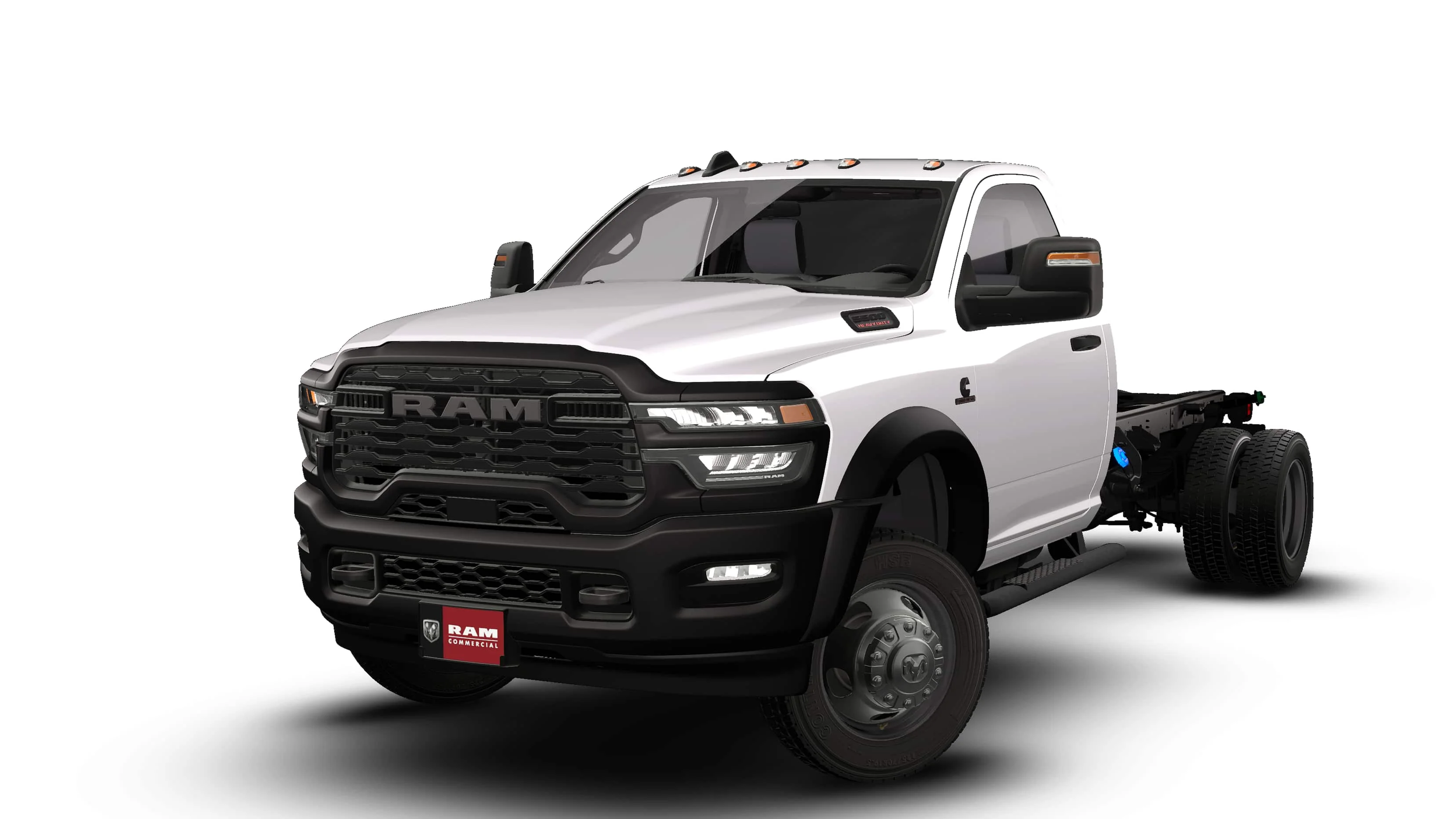 New 2027 Bright White Clear-Coat Paint RAM TRADESMAN image 1