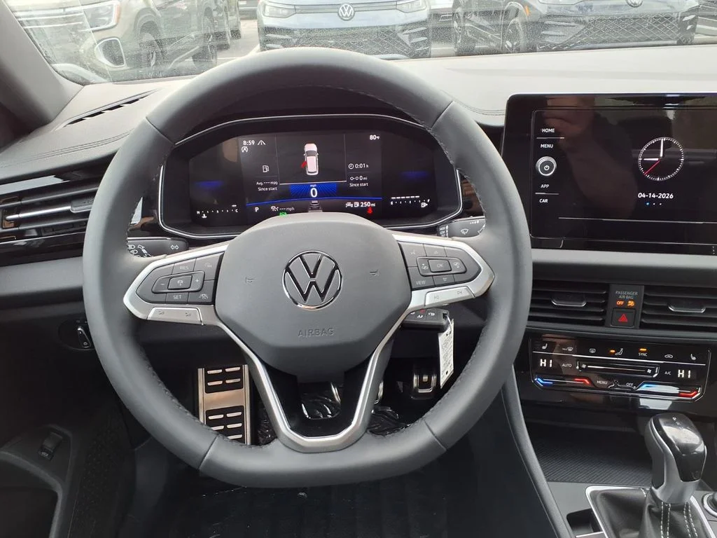 New 2026 Pure White Volkswagen 1.5T Sport image 14