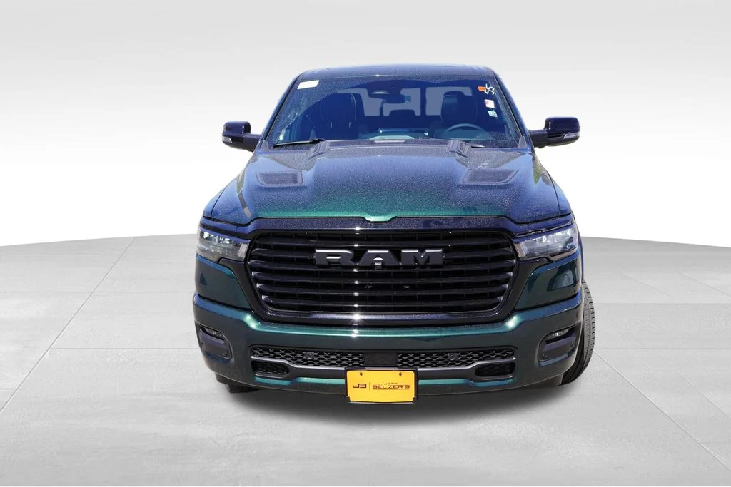 New 2026 Serrano-Green Metallic Exterior Paint RAM Laramie image 8
