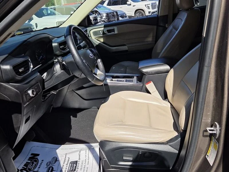 Used 2021 Stone Gray Metallic Ford XLT image 6