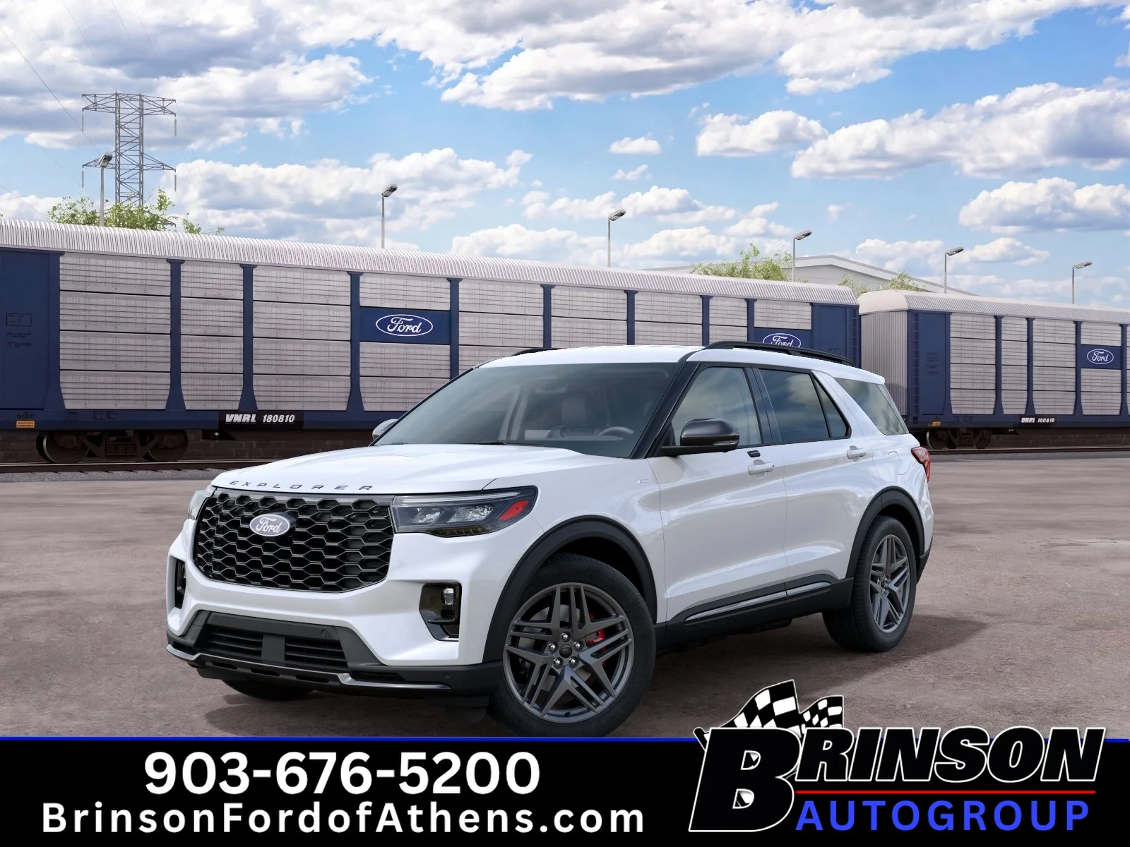 New 2027 Star White Metallic Tri-Coat Ford ST-Line image 2