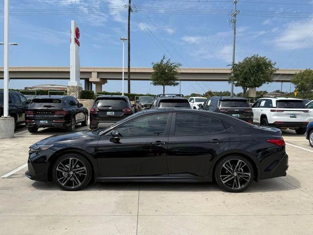 Certified Used 2025 MIDNIGHT BLACK METAL Toyota XSE image 8